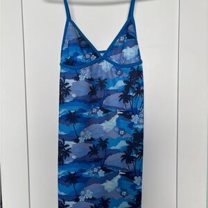 Vintage Billabong Tropical Print Dress